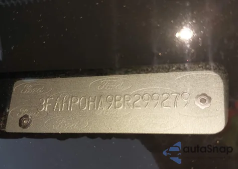 2011 Ford Fusion Se from USA, damaged, VIN 3FAHP0HA9BR299279